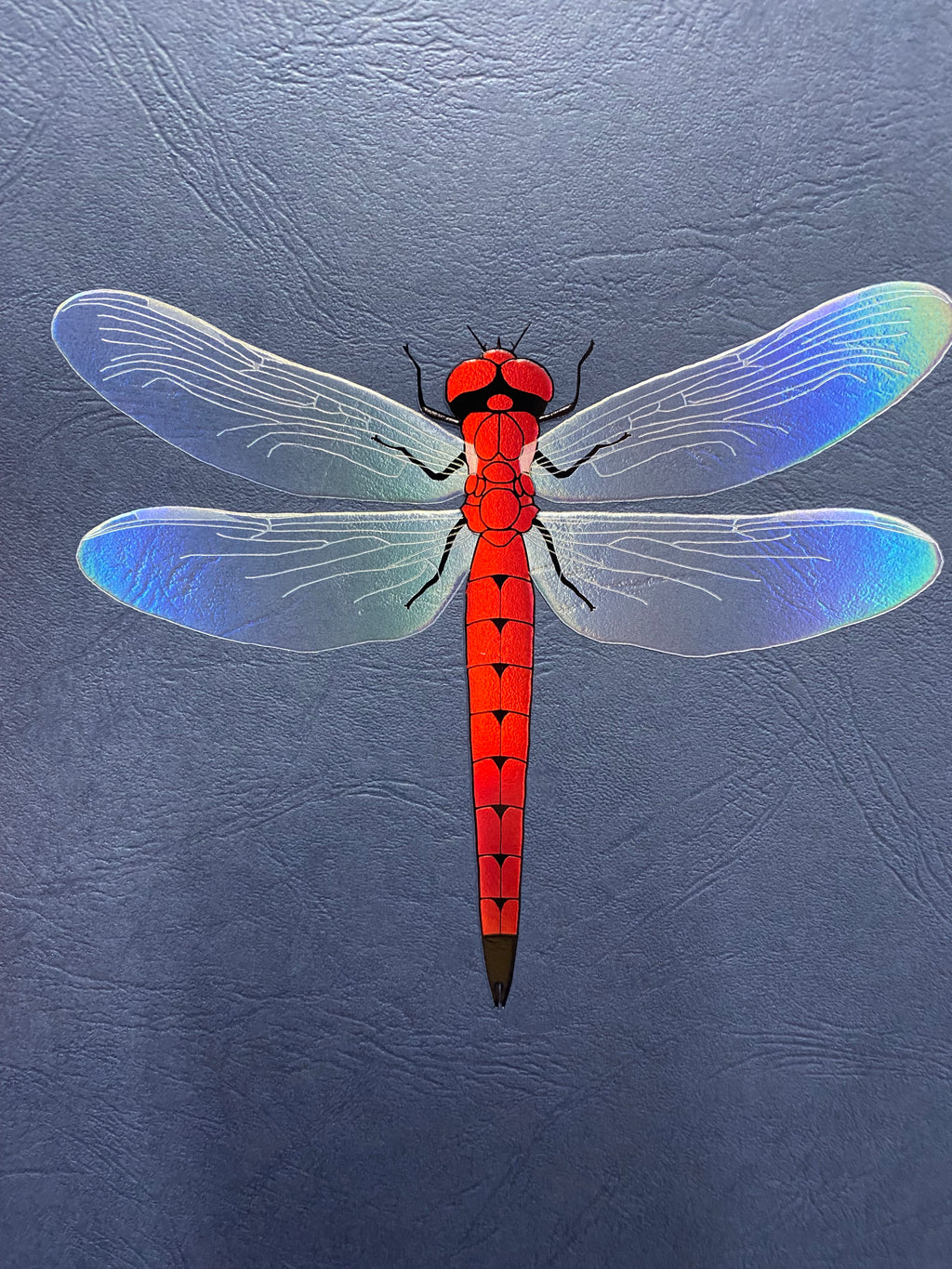Dragonfly foiled art prints