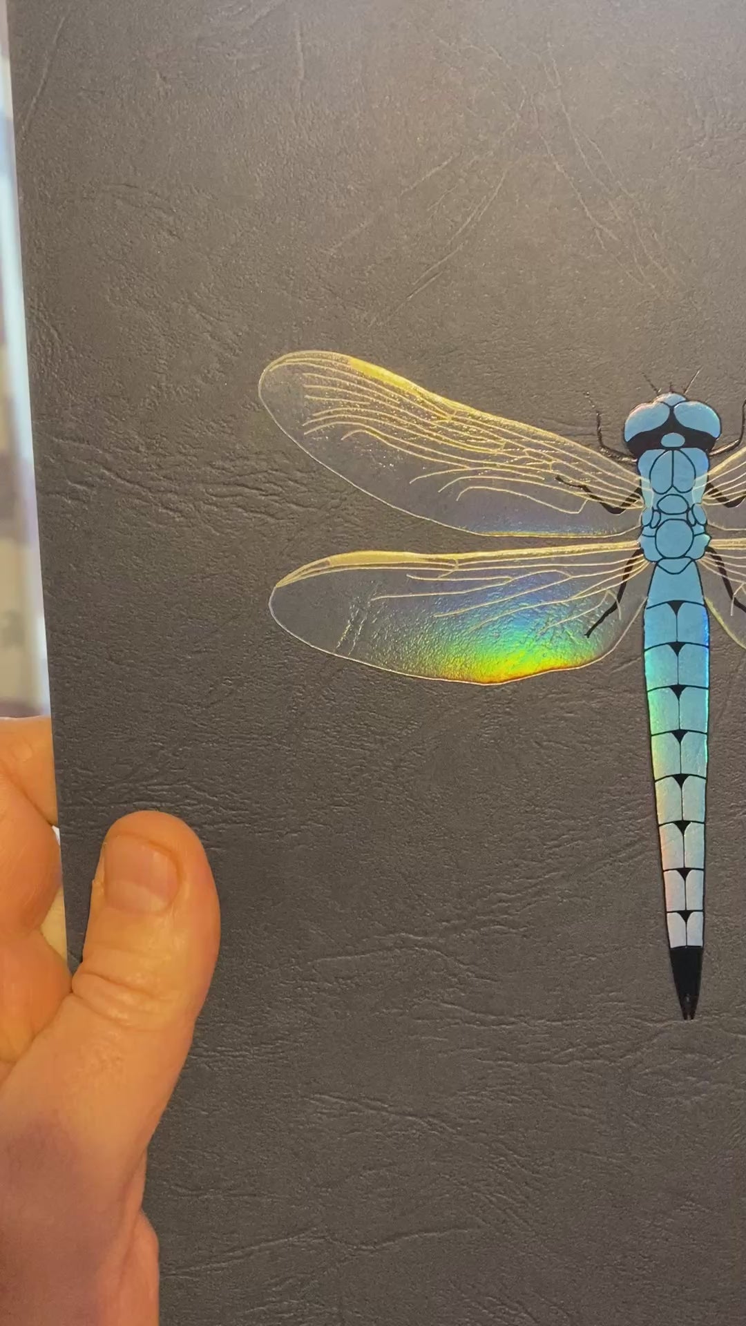 Dragonfly foiled art prints